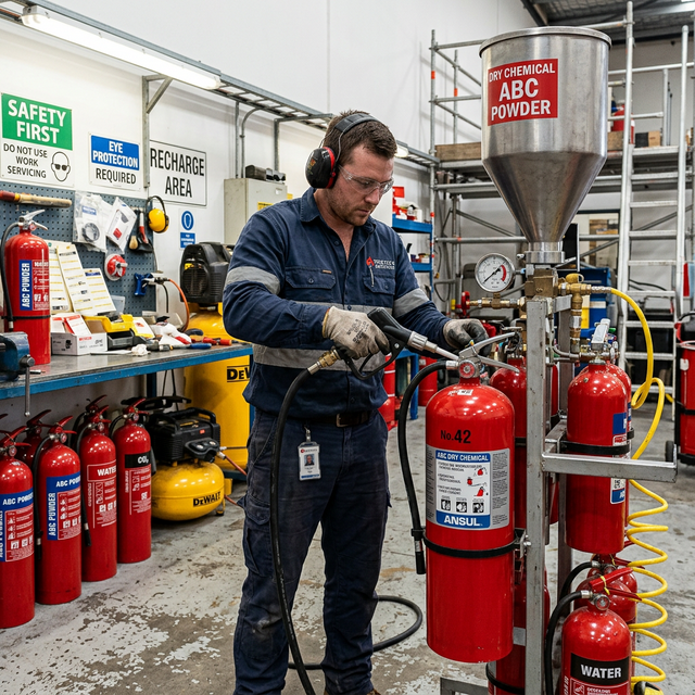 Fire Extinguisher Refelling